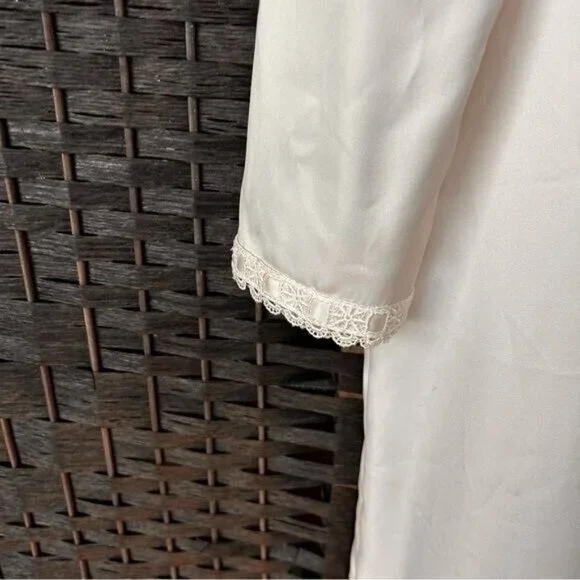 Christian Dior vintage union label nightgown with lace bib style small - Picture 6 of 10